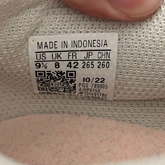 Adidas Alphabounce + Bounce Running Shoe HP6150 Women's White Purple, 9.5 NWOB - Picture 10 of 10